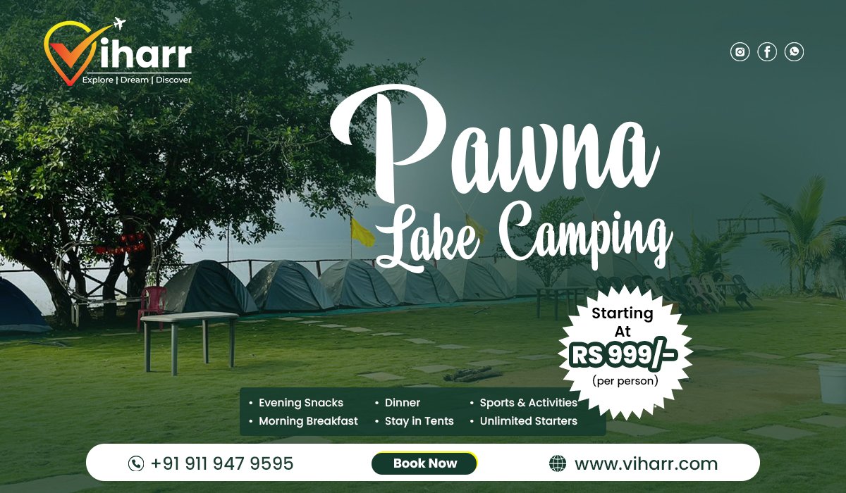 PAWNA LAKE CAMPING 🏕